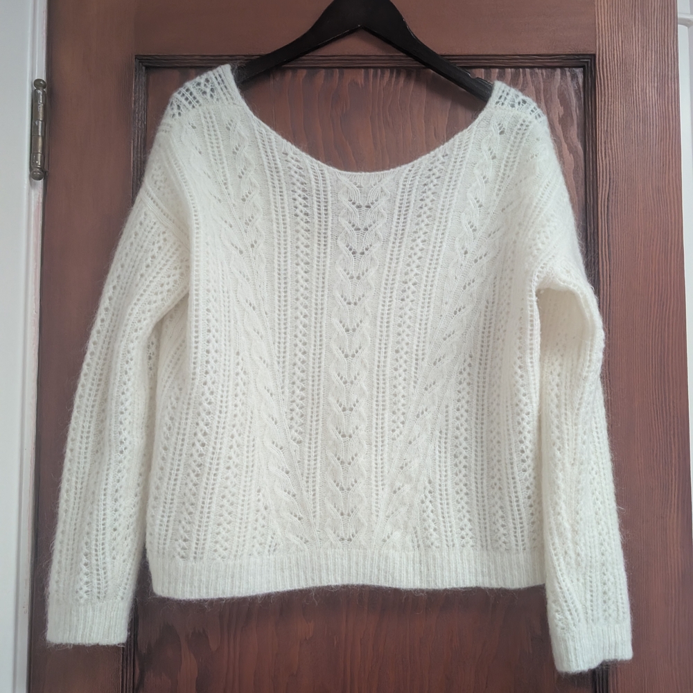 Sezane Ludivine jumper - Ecru - Medium